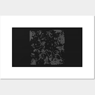 Grunge Pattern Dark Posters and Art